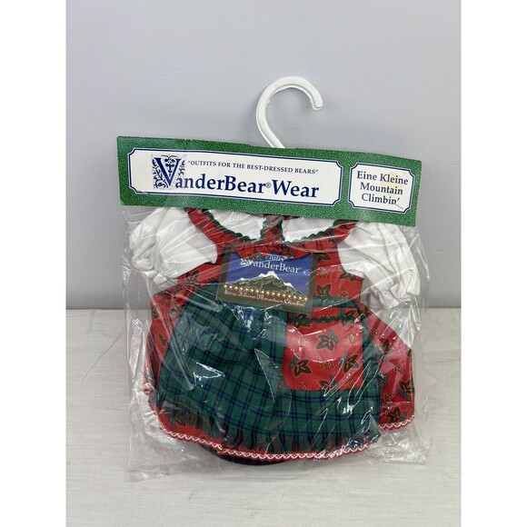 Vanderbear Wear Alice Eine Kleine Mountain Climbin' Outfit Alpine Collection NIB - Picture 1 of 5